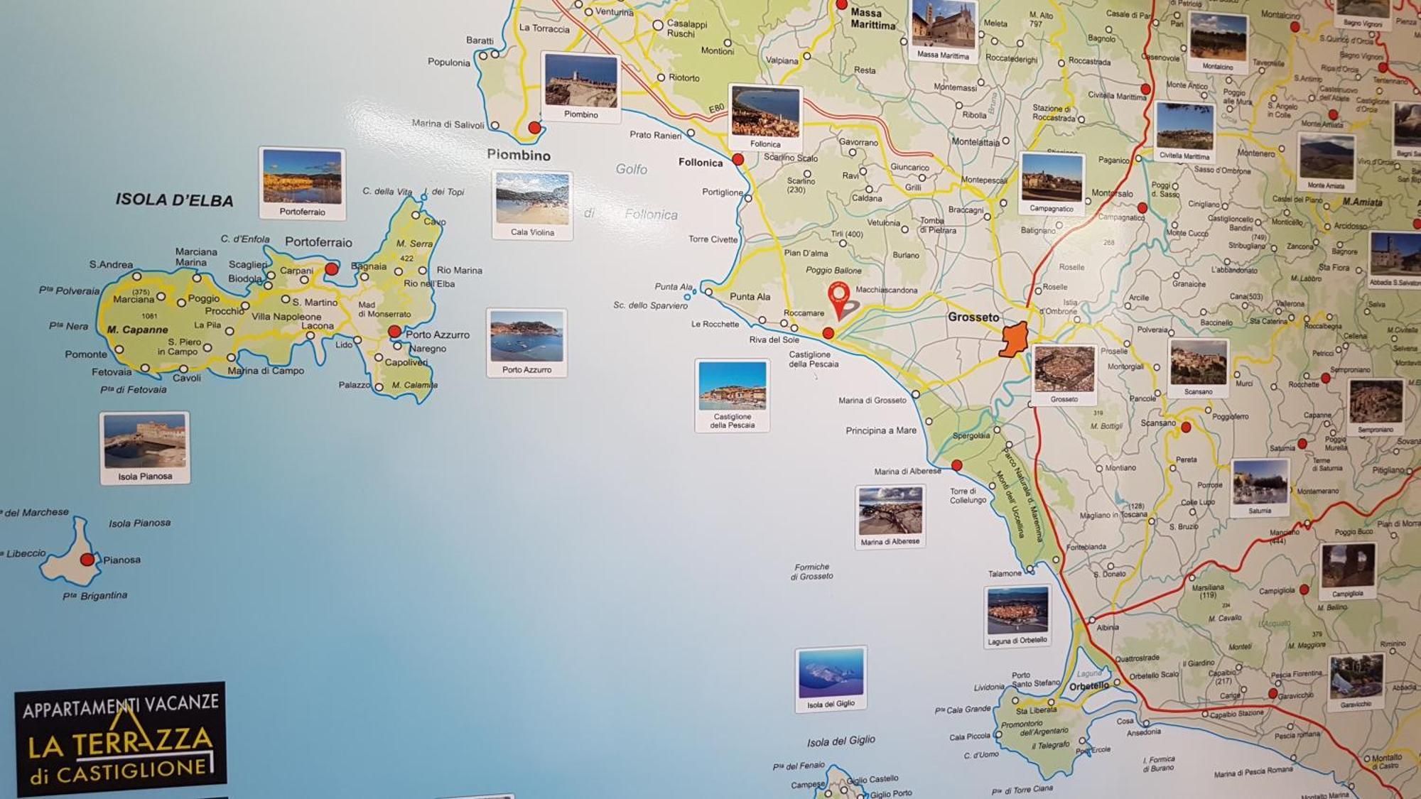 "La Terrazza Di Castiglione" Appartamenti Vacanza Castiglione della Pescaia Zewnętrze zdjęcie